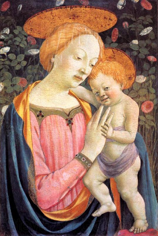 DOMENICO VENEZIANO Madonna and Child dfgw Norge oil painting art